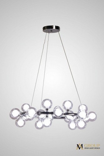 Подвесная люстра AM-Group AM470 AM470 D700 CHROME Подвесная люстра AM-Group AM470 AM470 D700 CHROME