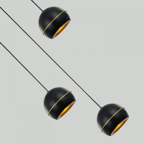 Подвесной светильник MD21001034 MD21001034-3A black/gold