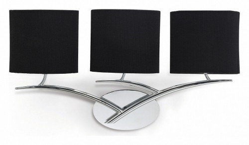 Бра Mantra Eve Chrome - Black Shade 1176 Бра Mantra Eve Chrome - Black Shade 1176
