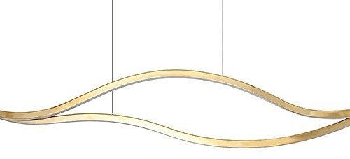 Подвесной светодиодный светильник Newport 15205/S champagne gold М0068939