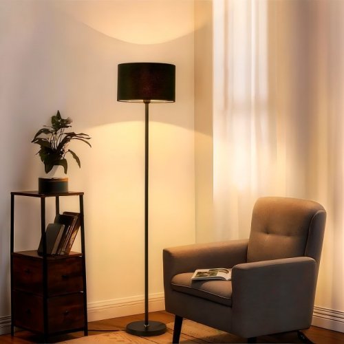 Торшер Uniel UML-T521 E27 Black/Black UL-00012407 Торшер Uniel UML-T521 E27 Black/Black UL-00012407