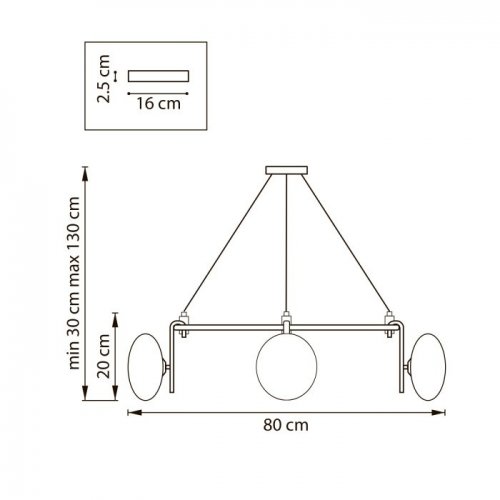 Подвесной светильник Gamma G9 737166