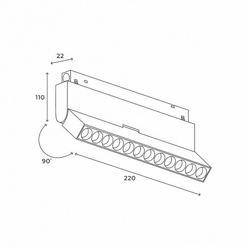 Накладной светильник Hesby Lighting ElDeko 0084