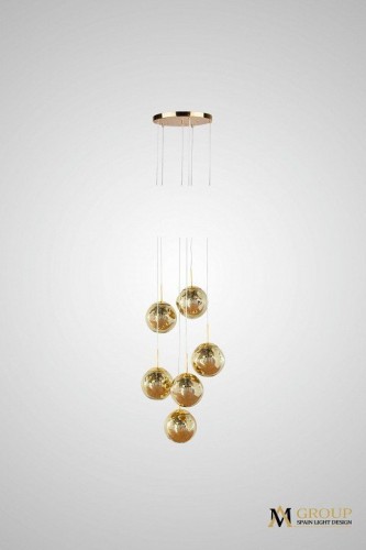 Подвесная люстра AM-Group AM352 AM352-6GL