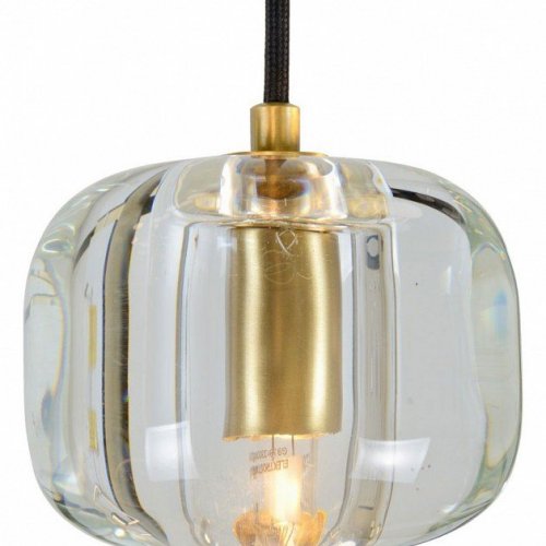 Подвесной светильник Belfast Pansy 6214-1 BR CL Подвесной светильник Belfast Pansy 6214-1 BR CL