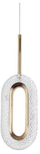 Подвесной светильник Arte Lamp Ovale A2489SP-1GO Подвесной светильник Arte Lamp Ovale A2489SP-1GO