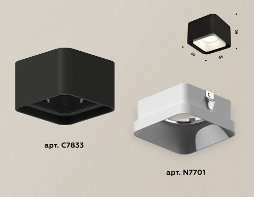 Точечный светильник Ambrella light Techno XS7833001 Точечный светильник Ambrella light Techno XS7833001