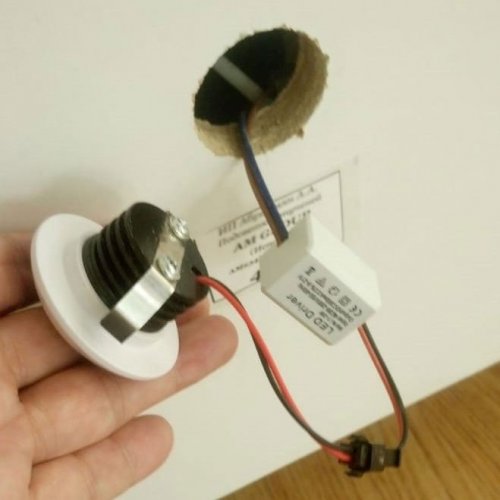 Подсветка ступеней лестницы AM Group AM23 AM234 WH 3W