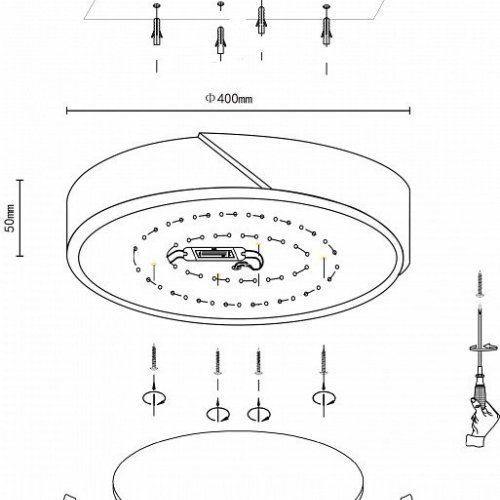 Потолочный светильник Velante 445-027-01 Потолочный светильник Velante 445-027-01