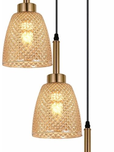 Подвесная люстра Reluce 09011-0.9-03 Amber Подвесная люстра Reluce 09011-0.9-03 Amber