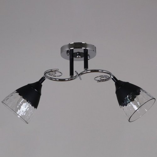 Потолочная люстра Reluce 70139-3.3-02 CR+BK