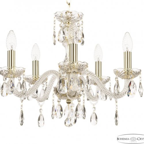 Подвесная люстра Bohemia Ivele Crystal 117 117/5/165 G Подвесная люстра Bohemia Ivele Crystal 117 117/5/165 G