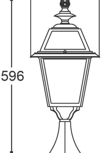 Наземный фонарь Oasis_Light FARO-FROST L 91104fL Bl