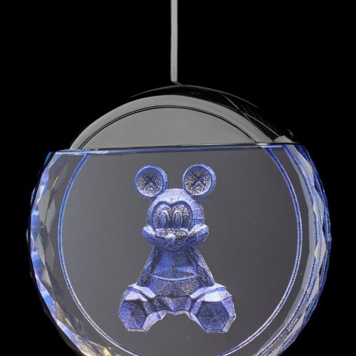 Подвесной светильник Mickey LE7714/1BL Black Chrome