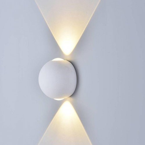 Настенный светодиодный светильник DesignLed GW Sfera-DBL GW-A161-2-6-WH-WW 003202 Настенный светодиодный светильник DesignLed GW Sfera-DBL GW-A161-2-6-WH-WW 003202