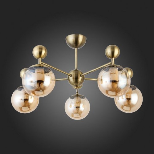 Подвесная люстра Evoluce Pechio SLE106302-05 Подвесная люстра Evoluce Pechio SLE106302-05