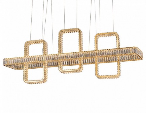 Подвесной светодиодный светильник Newport 8230 8233+1/S gold new М0066958