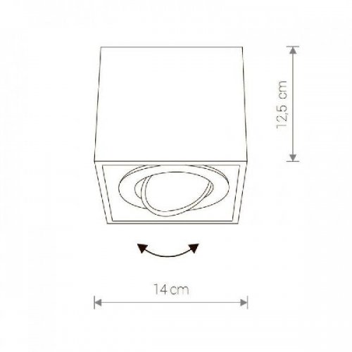 Потолочный светодиодный светильник Nowodvorski Box Led 6422