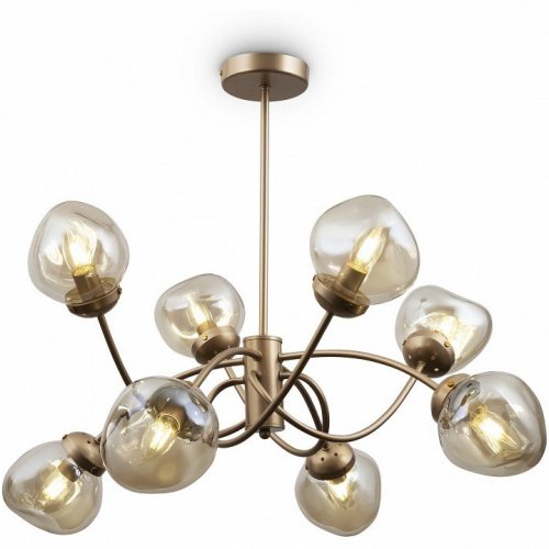 Люстра на штанге Freya  FR8017PL-08MG