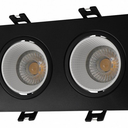 Встраиваемый светильник Denkirs DK3072-BK+WH Встраиваемый светильник Denkirs DK3072-BK+WH