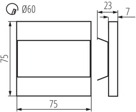 Подсветка для лестницы Kanlux Terra 26849