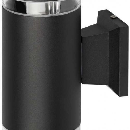 Светильник уличный настенный ЭРА «Адрия» GBW-102-BL-0300 230В 2хЕ27 IP54 вверх/вниз черный Б0069596