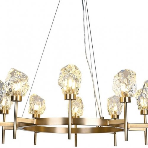 Подвесная люстра DeLight Collection Cornwell BRCH9162-10 antique brass