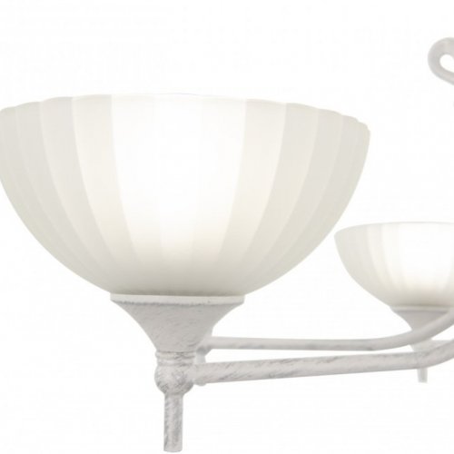 Потолочная люстра AM340049 340049/8 WT+SL Потолочная люстра AM340049 340049/8 WT+SL