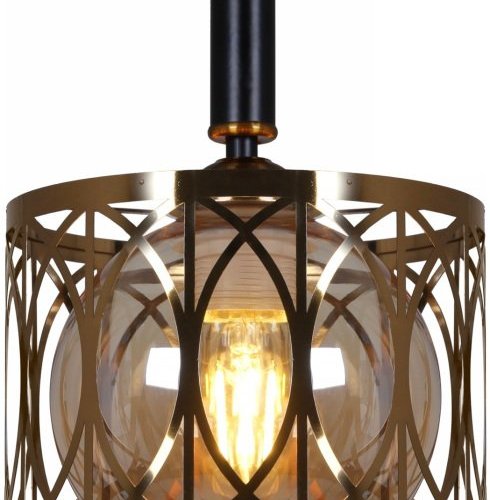 Подвесной светильник Reluce 06018-0.9-03 BK (GAB) Подвесной светильник Reluce 06018-0.9-03 BK (GAB)