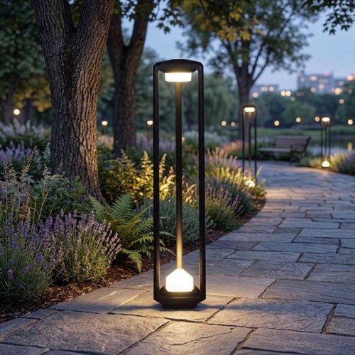 Уличный светильник Reluce 09987-0.7-001JH 0.8M LED2X6W BK RLOS