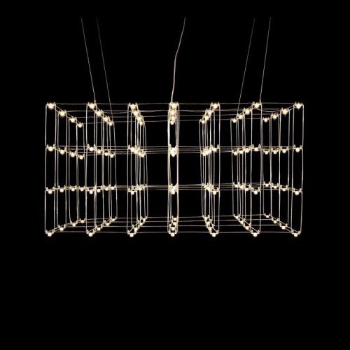 Подвесная люстра O-LUCE Cosmic Glass ячейка 20*20 см 11787611-2