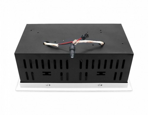 Встраиваемый светодиодный светильник Ambrella light Cardano T812 BK/CH 2*12W 4200K