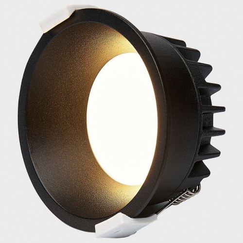 Встраиваемый светодиодный светильник Italline IT08-8013 black 3000K