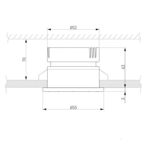 Встраиваемый светодиодный светильник Elektrostandard 25023/Led 7W 4200K WH/SB белый/бронза a056771 Встраиваемый светодиодный светильник Elektrostandard 25023/Led 7W 4200K WH/SB белый/бронза a056771