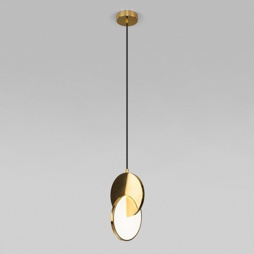 Подвесной светодиодный светильник Eurosvet Lang 50225/1 Led золото Подвесной светодиодный светильник Eurosvet Lang 50225/1 Led золото