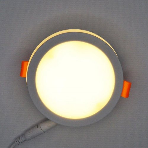 Встраиваемый светодиодный светильник Elvan VLS-109R-18W-WW-Wh