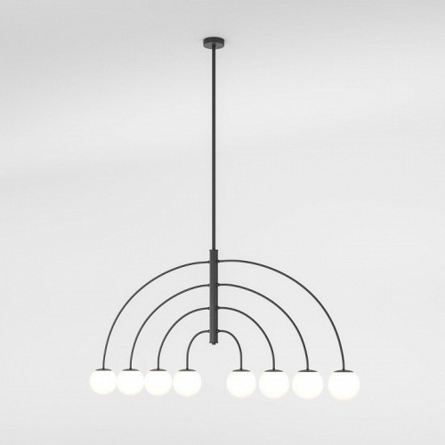 Потолочная люстра Eurosvet Cenacolo 30179/8 черный