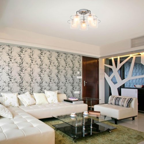 Потолочная люстра Eurosvet Darcy 30160/5 хром Потолочная люстра Eurosvet Darcy 30160/5 хром