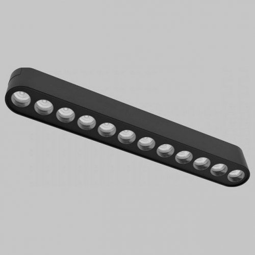 Трековый светодиодный светильник для магнитного шинопровода IMEX UT25 IL.0007.1101-12 BK Трековый светодиодный светильник для магнитного шинопровода IMEX UT25 IL.0007.1101-12 BK