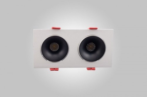 Точечный светильник AM Group AM480-2 BK+WH 15,4W Точечный светильник AM Group AM480-2 BK+WH 15,4W