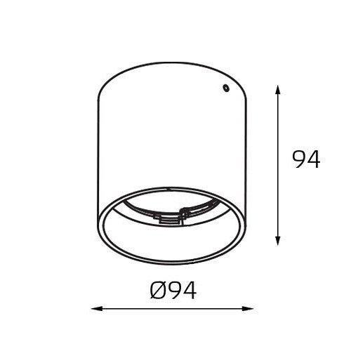 Точечный светильник  SKY white + SKY R white