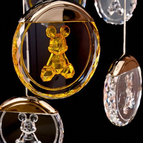 Подвесная люстра Mickey LE7714/16 Black Chrome