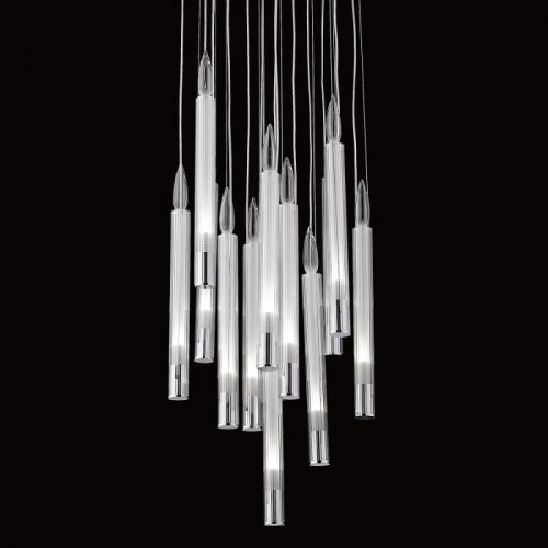 Подвесной светильник Candle P68094-13 chrome