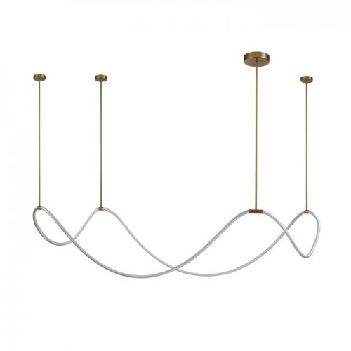 Подвесной светильник DeLight Collection 10521 10521P brass/white