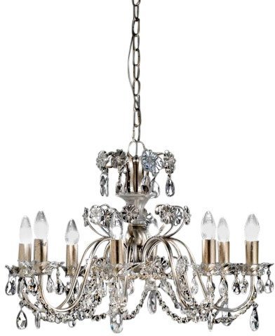 Подвесная люстра MM Lampadari Rugiada 6957/8 01 V1351 Подвесная люстра MM Lampadari Rugiada 6957/8 01 V1351