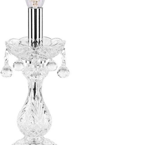 Интерьерная настольная лампа Bohemia Ivele Crystal 108 108L/1-27 Ni Интерьерная настольная лампа Bohemia Ivele Crystal 108 108L/1-27 Ni