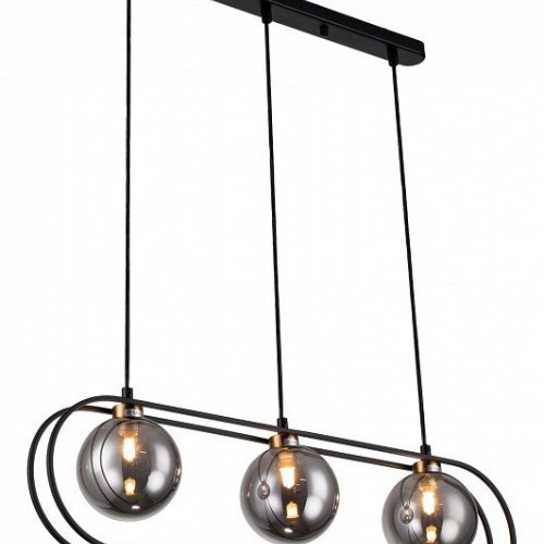 Подвесной светильник Indigo Spazio 11017/3P Black Подвесной светильник Indigo Spazio 11017/3P Black
