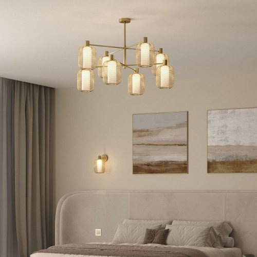 Потолочная люстра Eurosvet Voile 30192/8 золото