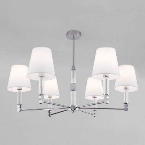 Потолочная люстра Eurosvet Conso 60145/6 хром Потолочная люстра Eurosvet Conso 60145/6 хром
