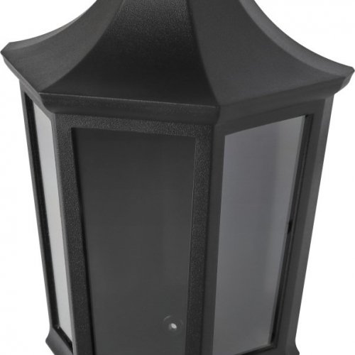 Настенный фонарь ЭРА уличный НБУ 06-60-003 У1 черный прозр.